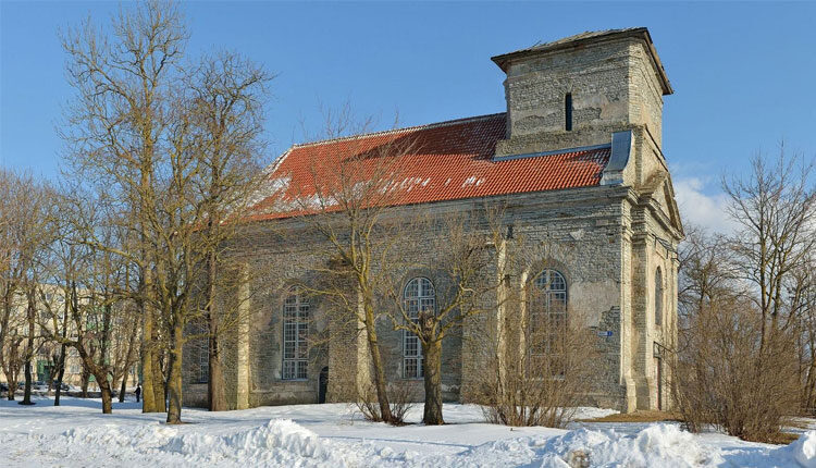 церковь святого георгия в палдиски