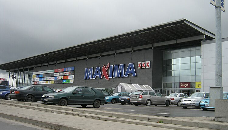 магазины maxima