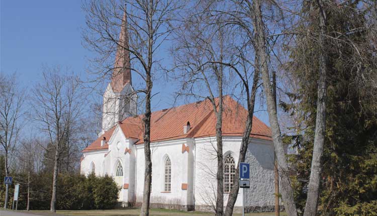 mustvee luteri kirik