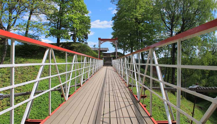 подвесной мост вильянди