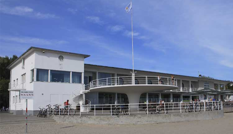 пляжное здание пярну